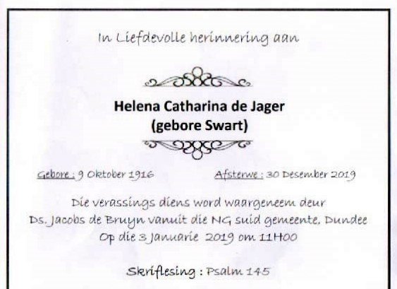 JAGER-DE-Helena-Catharina-Nn-Rina-nee-Swart-1916-2019-F_99