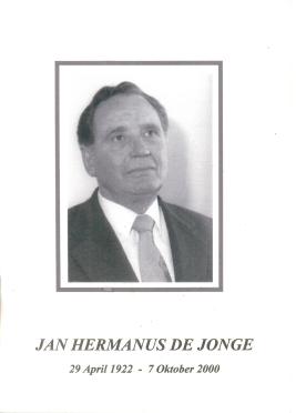 JONGE-DE-Jan-Hermanus-Nn-Jan-1922-2000-M