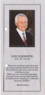 JOOSTE-Louis-1953-2006-M