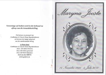 JOOSTE-Maryna-1928-2010-F