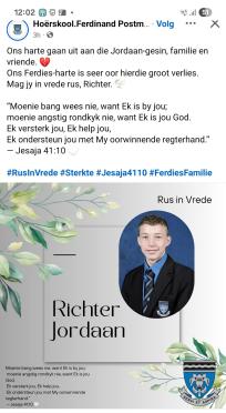 JORDAAN-Richter-UnkDate-2025-Hoërskool.FerdinandPostma-M-01___20251028_Adriaan Redelinghuys_Email.FacebookScreenshot_01.01