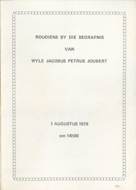 JOUBERT-Jacobus-Petrus-Nn-Koos-1907-1979-M