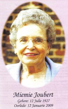 JOUBERT-Maria-Louisa-Nn-Miemie-1927-2009-F