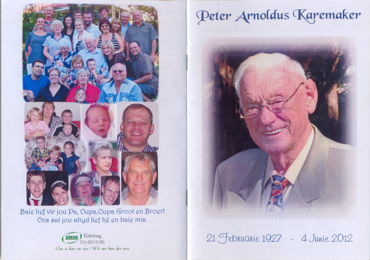 KAREMAKER-Peter-Arnoldus-Nn-Karries-1927-2012-M_1