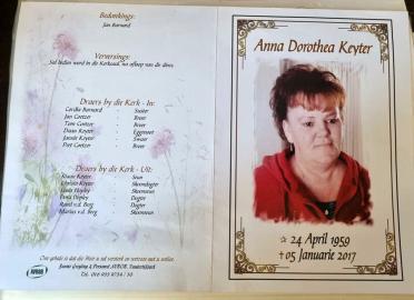 KEYTER-Anna-Dorothea-Nn-Annatjie-1959-2019-F