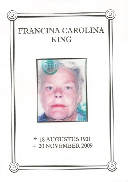 KING-Francina-Carolina-Nn-Sienie-1931-2009-F_1