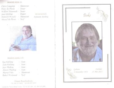 KITCHING-Johannes-Louwrens-Nn-Buks-1954-2013-M