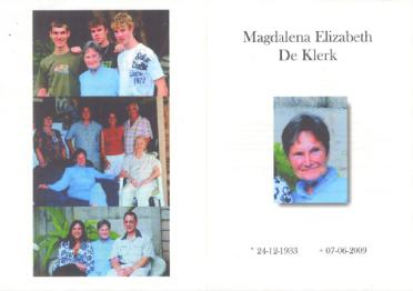 KLERK-DE-Magdalena-Elizabeth-1933-2009-F_1