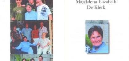 KLERK-DE-Magdalena-Elizabeth-1933-2009