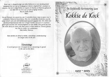 KOCK-DE-Johannes-Boshoff-Nn-Kokkie.Boet.Ouboet-1937-2023-M