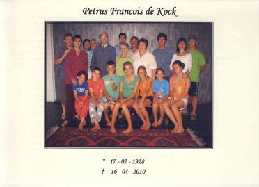 KOCK-DE-Petrus-Francois-1928-2010-M