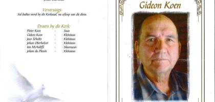 KOEN-Gideon-1934-2016