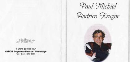 KRUGER-Paul-Michiel-Andries-1947-2004-M