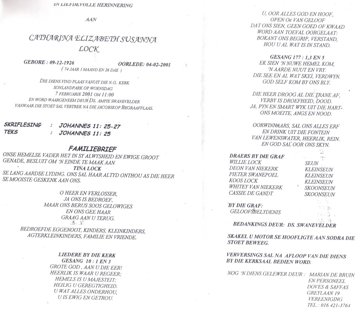 LOCK-Catharina-Elizabeth-Susanna-Nn-Tina-1926-2001-F_1