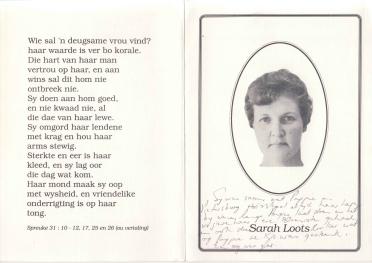 LOOTS-Sarah-Gray-Nn-Sarah-nee-Smith-1928-1992-F