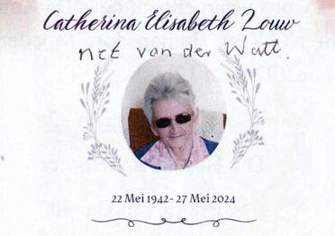 LOUW-Catherina-Elisabeth-Nn-Elsa-nee-VanDerWatt-1942-2024-F