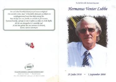 LUBBE-Hermanus-Venter-1950-2008-M_1