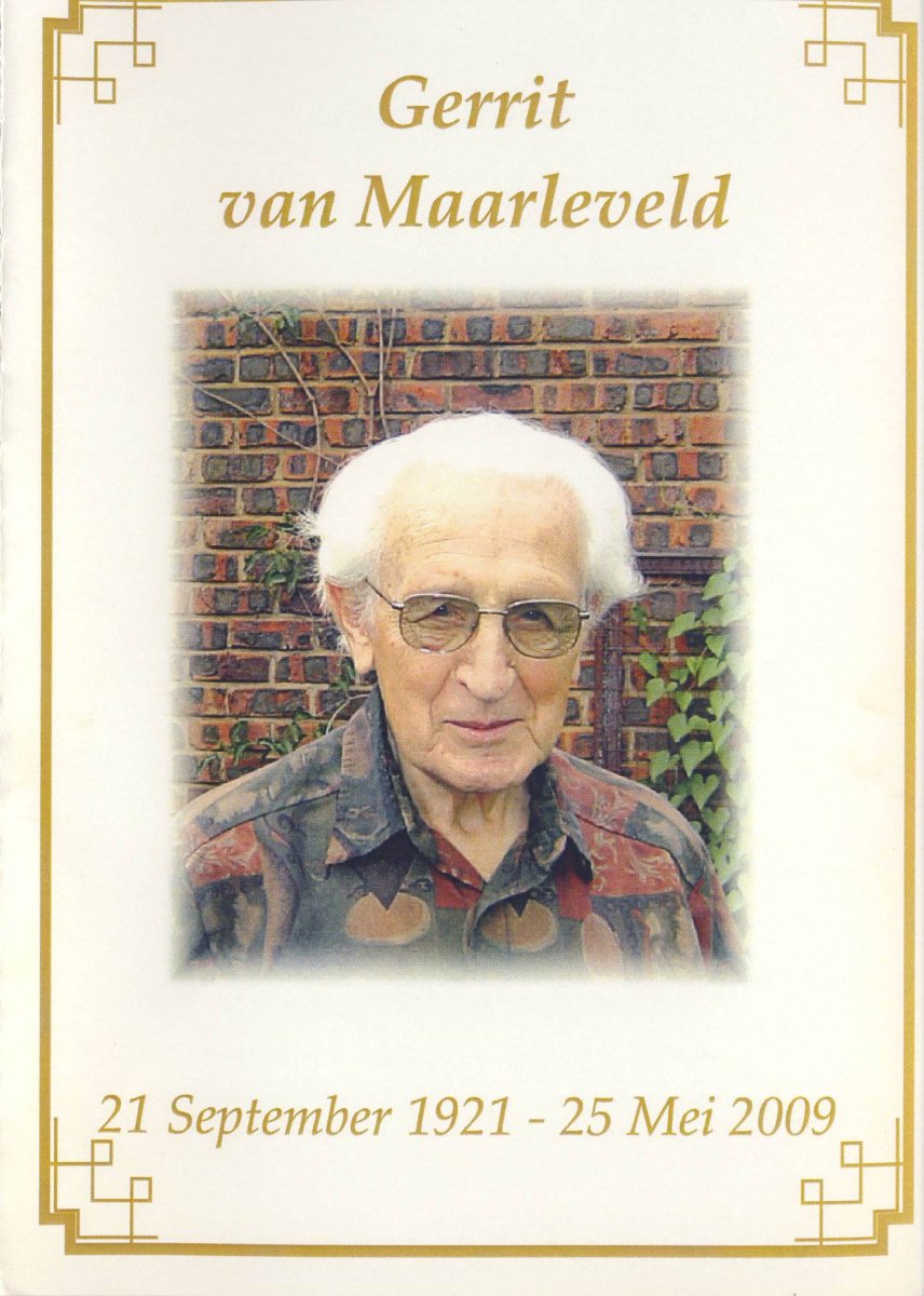 MAARLEVELD-VAN-Gerrit-1921-2009-M_1