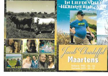 MAARTENS-Jacob-Christoffel-1955-2019-M
