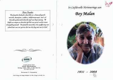 MALAN-Jeremias-Pieter-Nn-Boy-1931-2008-M