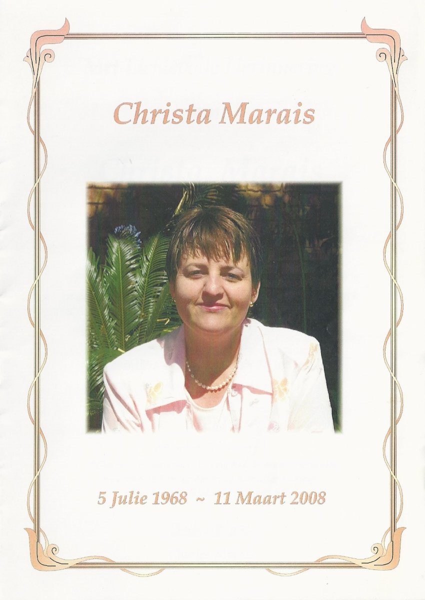 MARAIS-Christa-1968-2008-F_1