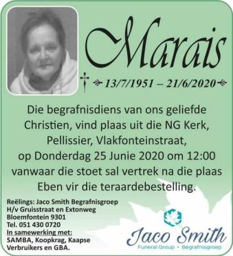 MARAIS-Christina-Susanna-Nn-Christien-nee-Pienaar-1951-2020-F_3