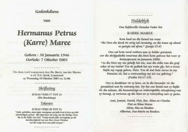 MAREE-Hermanus-Petrus-Nn-Karre-1946-2001-M