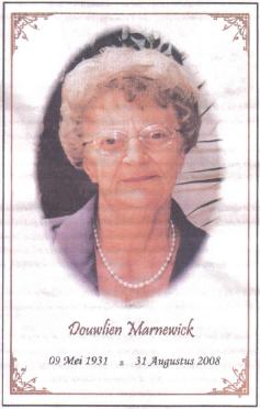 MARNEWICK-Douwlien-1931-2008-F