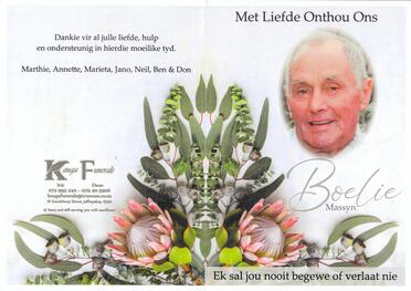 MASSYN-Cornelius-VanDerWatt-Nn-Boelie-1932-2023-M-101