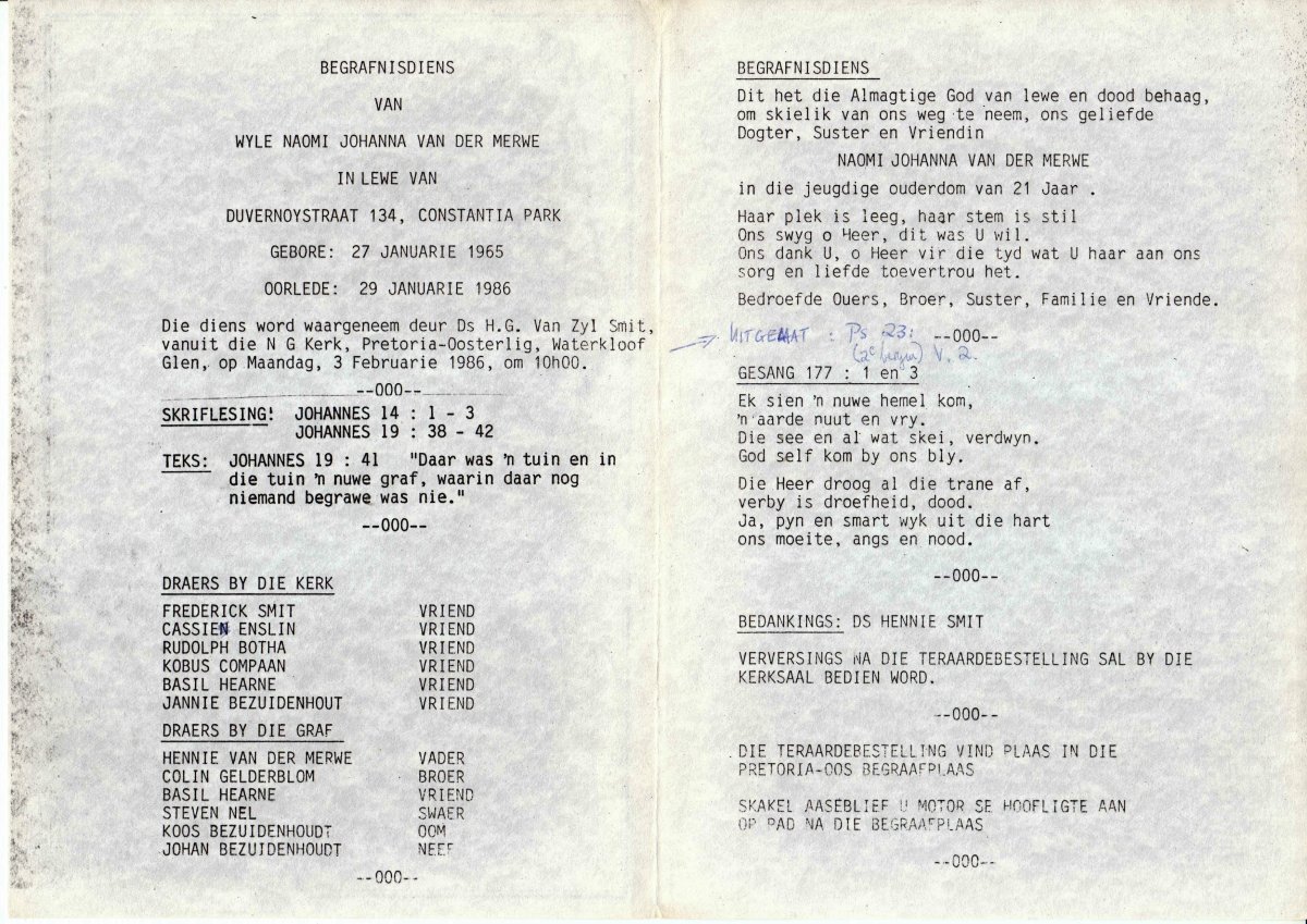 MERWE-VAN-DER-Naomi-Johanna-1965-1986-F-102