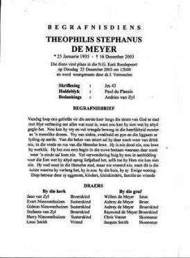 MEYER-DE-Theophilis-Stephanus-Nn-Phil-1935-2003-M