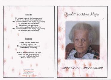 MEYER-Cynthia-Lorraine-1924-2014-F