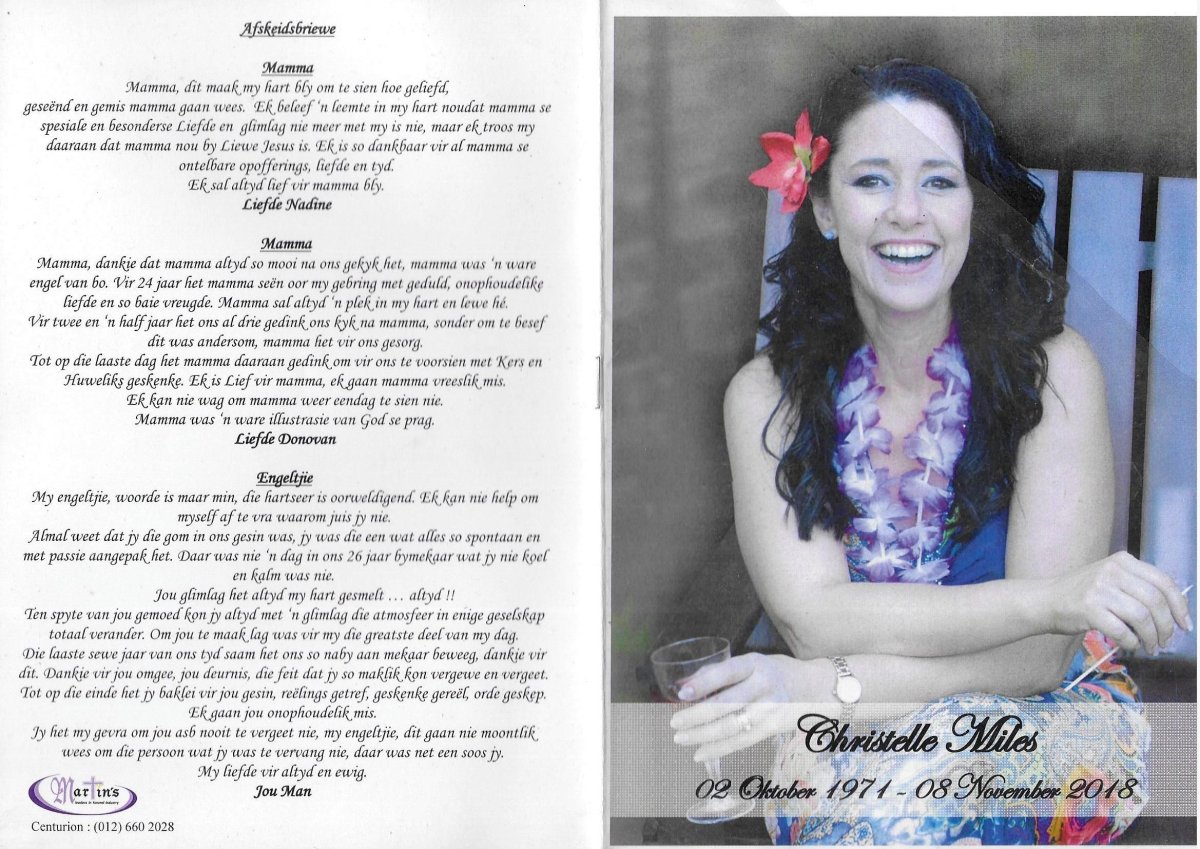 MILES-Christelle-Nn-Engeltjie-1971-2018-F-01