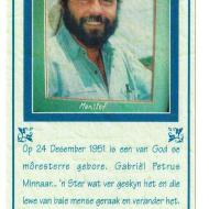 MINNAAR, Gabriel Petrus 1951-2006