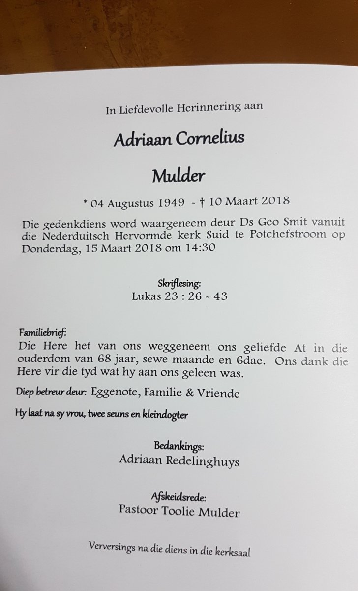 MULDER-Adriaan-Cornelius-Nn-At-1949-2018-M_2