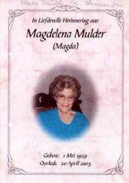 MULDER-Magdelena-Nn-Magda-1929-2003-F_1