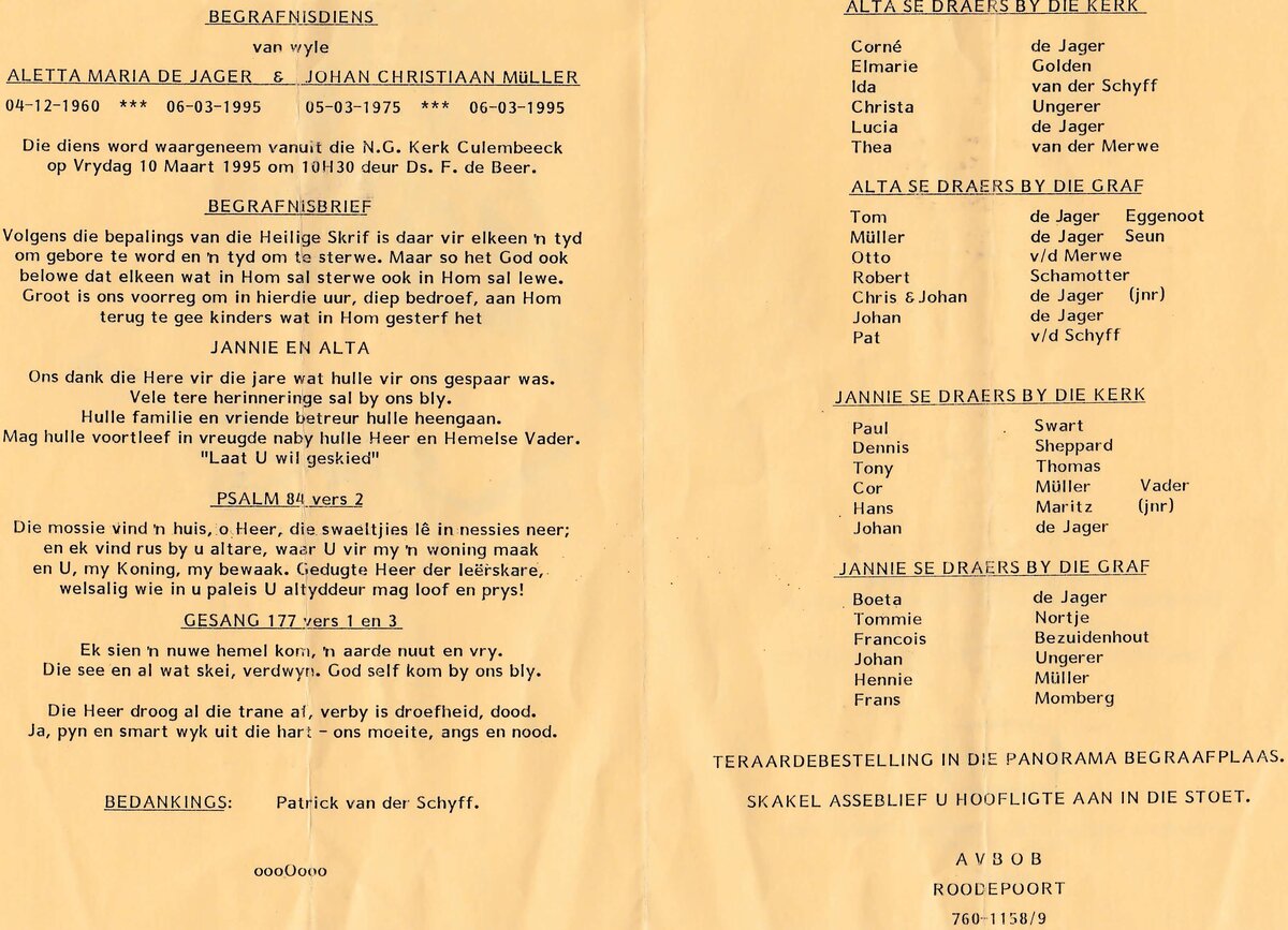 MÜLLER-Johan-Christiaan-Nn-Jannie-1975-1995-M_1