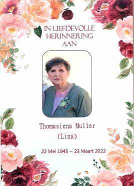 MULLER-Thomasiena-Nn-Lina-1945-2022-F