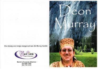 MURRAY-Deon-1962-2010-M