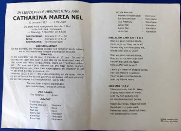 NEL-Catharina-Maria-Nn-Tina-1913-2002-F-1