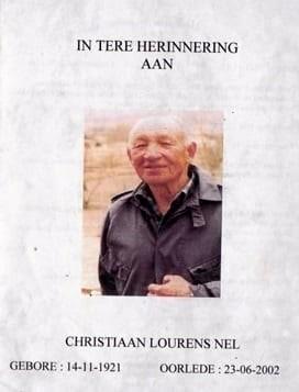 NEL-Christiaan-Lourens-Nn-Chris-1921-2002-M