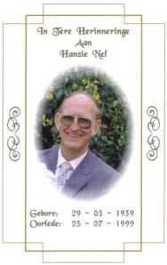 NEL-Hansie-1939-1999-M