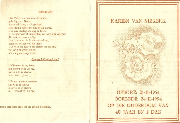 NIEKERK-VAN-Karien-1945-1994-F_1