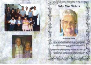 NIEKERK-VAN-Levina-Cornelia-Nn-Baby-1932-2012-F