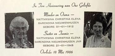 NIEUWENHUIZEN-Matthysina-Christina-Elena-Barendina-Nn-Ousie-1943-1986-F_99