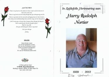 NORTIER-Harry-Rudolph-1939-2012-M