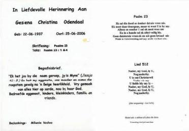 ODENDAAL-Gesiena-Christina-1937-2006-F