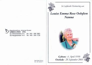 OELOFSEN-Louise-Emma-Rose-Nn-Nana.Nanna-1930-2003-F