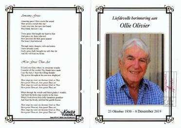 OLIVIER-Ollie-1930-2019-M