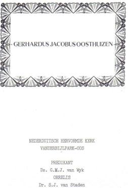 OOSTHUIZEN-Gerhardus-Jacobus-1918-1994-M